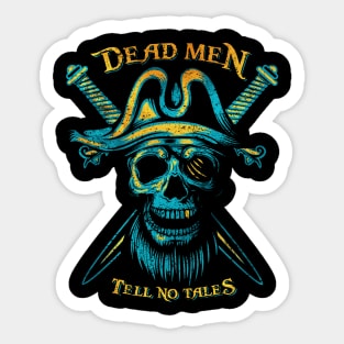 Dead Men Tell No Tales Sticker